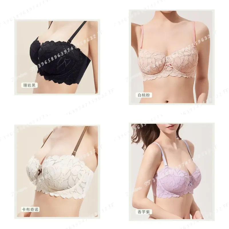 Bralette Wireless Soft - Dames Plus Size Franse Kant Bralette