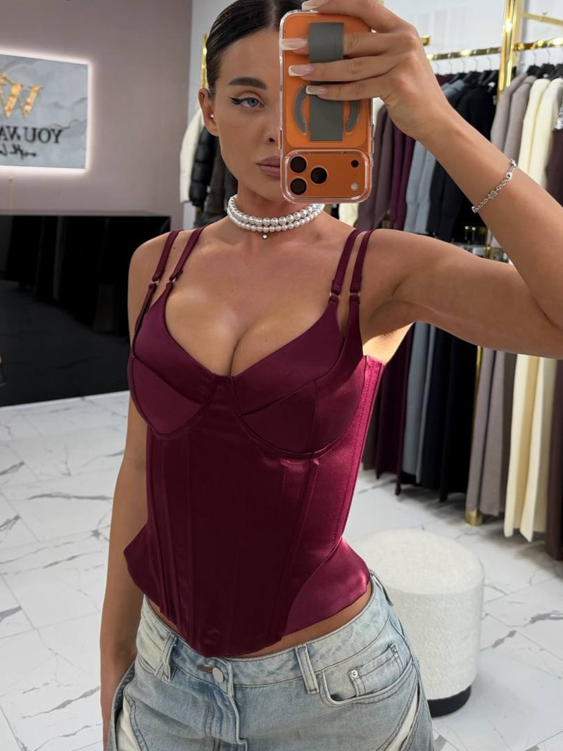 Strapless Bra Backless - Sexy dames strapless corset top nieuwe