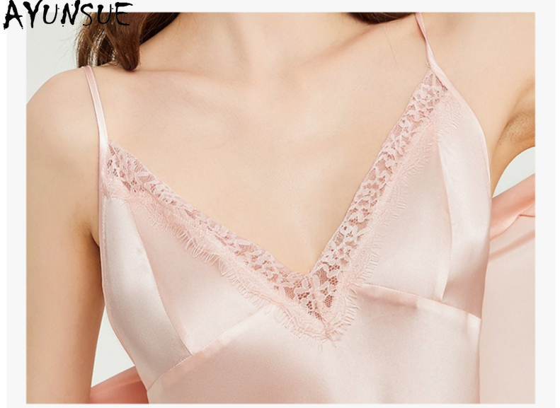 AYUNSUE 100% Echte Moerbei Zij - Robe Silk Women recensie en prijs